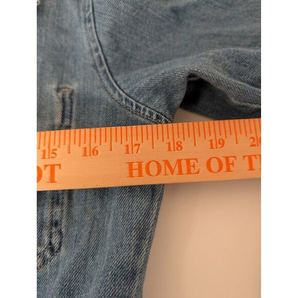 Everlane The Denim Coverall Womens Size Small Blue Long Sleeve Jean Jumpsuit - Picture 10 of 11